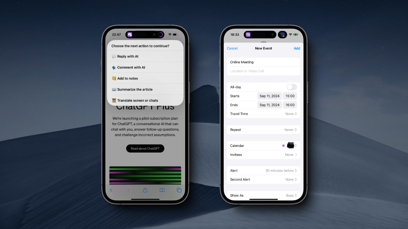 Extract calendar events from emails with the TapAI shortcut on your iPhone—it's easy!